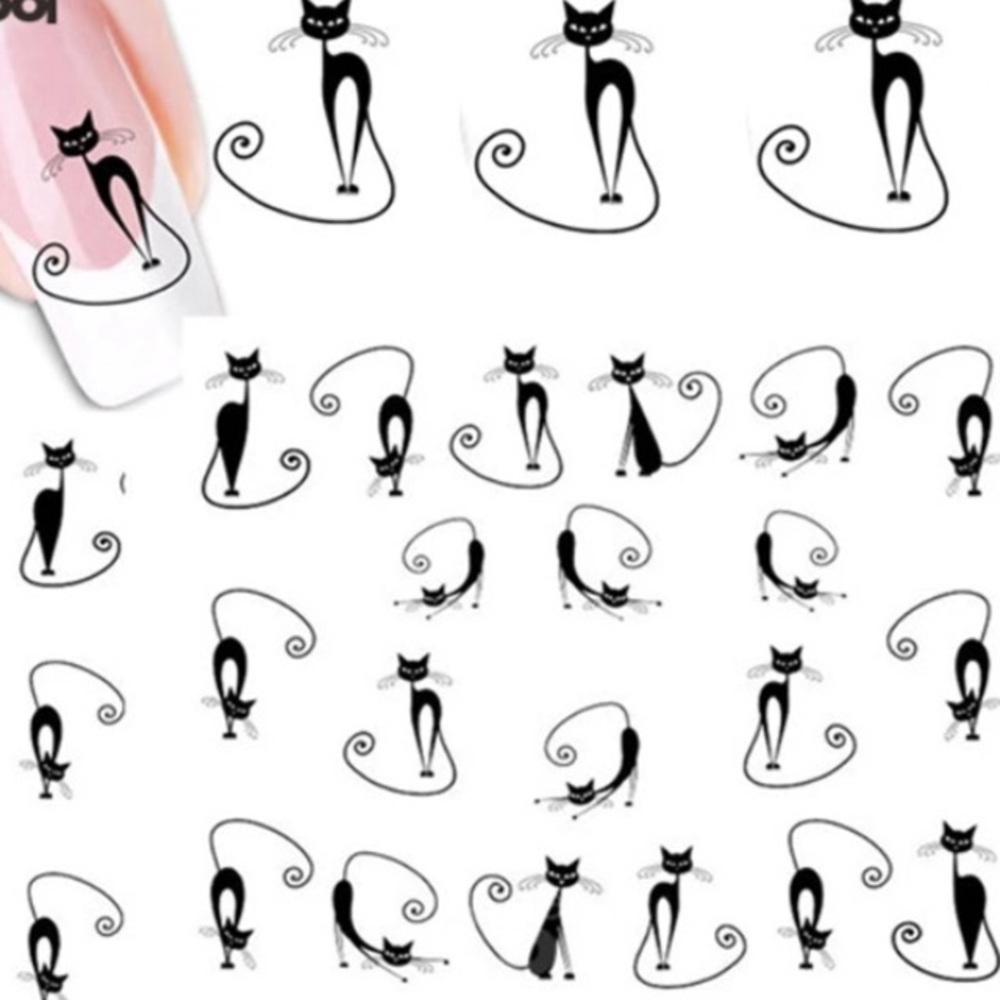 Halloween Nail Art Decals + Crystal Rhinestones